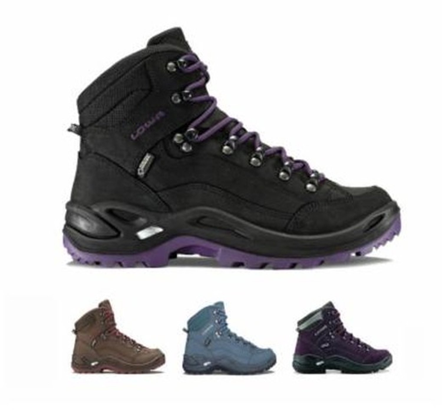 Lowa Renegade GTX Mid Wandelschoenen Dames US Leisteen/braam