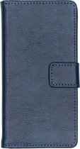 iMoshion Hoesje Geschikt voor Samsung Galaxy A40 Hoesje Met Pasjeshouder - iMoshion Luxe Bookcase - Donkerblauw