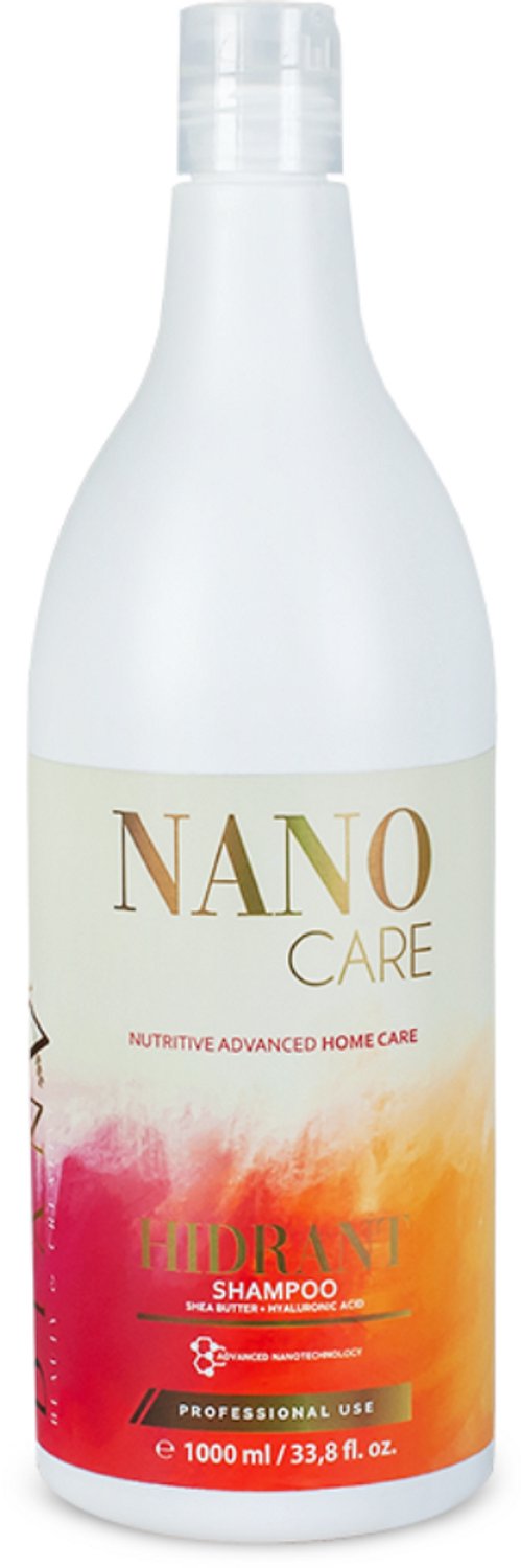 NanoCare Nanoplastia Gold 1000ml Shampoo – Thuiszorg na Nanoplastia/Keratine Behandeling, Zonder Sulfaten, SLS, Parabenen en Siliconen, Voor Optimale Hydratatie en Anti-Frizz Keratine Nazorg