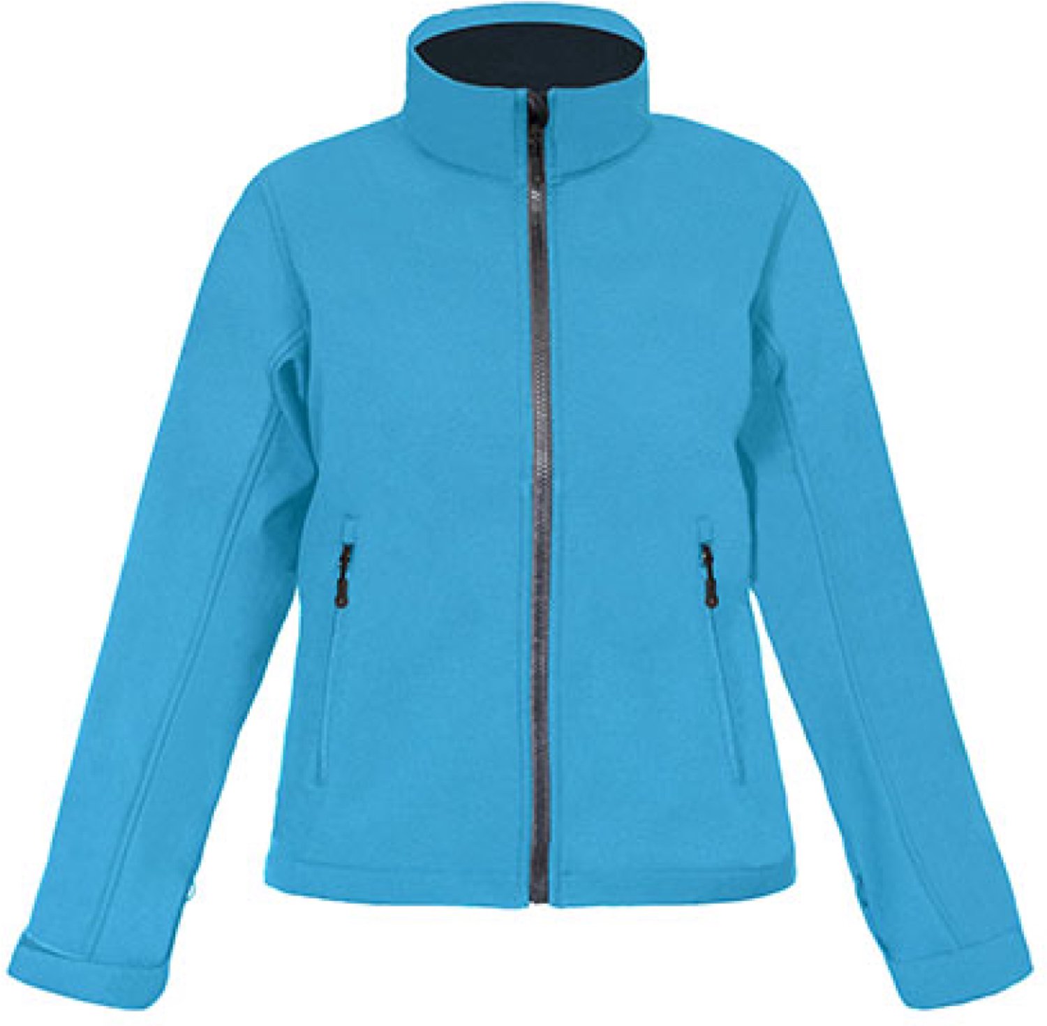 Promodoro Women´s Softshell Jacket C+ E7821 Aqua Blauw