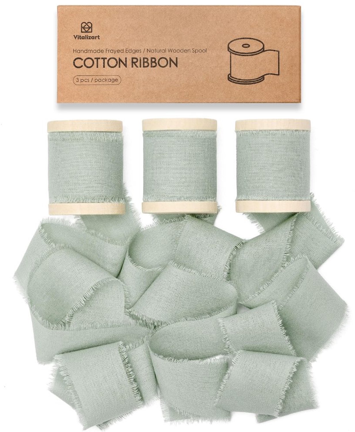Handgemaakte Katoenen Ribbons voor Cadeauverpakking en Decoratie
