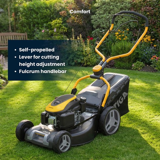 STIGA Combi 553 S Grasmaaier - Benzine - 51 cm - zelfrijdend — afbeelding 4