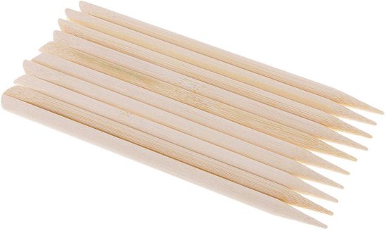 Artist Pen 10 Stuks - Bamboe Stylus - Scratchers Tool - Tekenen voor Kinderen - Reisactiviteit - Perfect Cadeau - Tekenpen — afbeelding 4