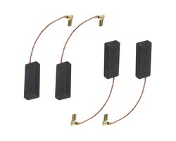 Koolborstels 2 Pairs - Vervanging voor Grasmaaier - 29x11.2x6.2mm - Compatibel met Flymo/Dewalt - Hoge sterkte - Lange levensduur - Koolborstel