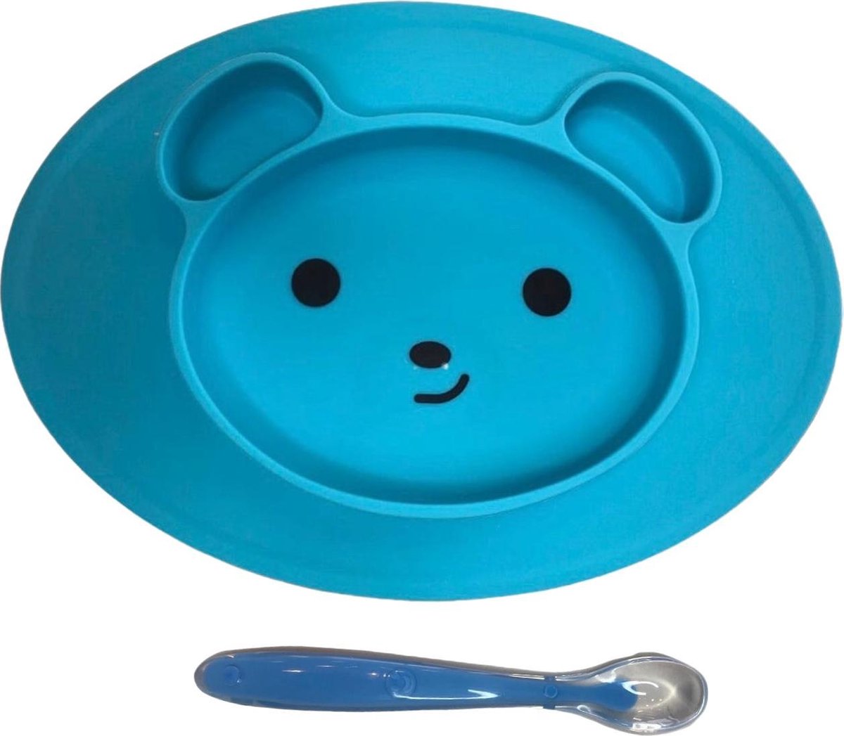 KidZzz Bordje met zuignap + baby lepel placemat met