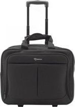 Monaco trolley – 17,3 inch - Zwart