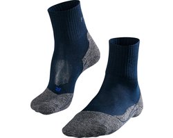 FALKE TK2 Cool Short Wandelsokken anti blaren, medium padding functioneel garen sportsokken heren blauw - Maat 42-43 FALKE TK2 Cool Short Wandelsokken anti blaren, medium padding functioneel garen sportsokken heren blauw - Maat 42-43