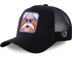 Dragon Ball Muten Roshi Cap zwart Heren