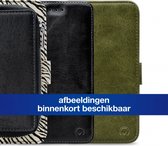Mobilize - iPhone 11 Pro Hoesje - Uitneembare Gelly Wallet Case Luipaard Donker Groen