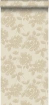 Origin behang rozen warm beige - 347032 - 53 x 1005 cm