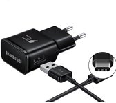 Chargeur domestique universel USB-C Samsung + câble de données - noir - charge rapide 15W