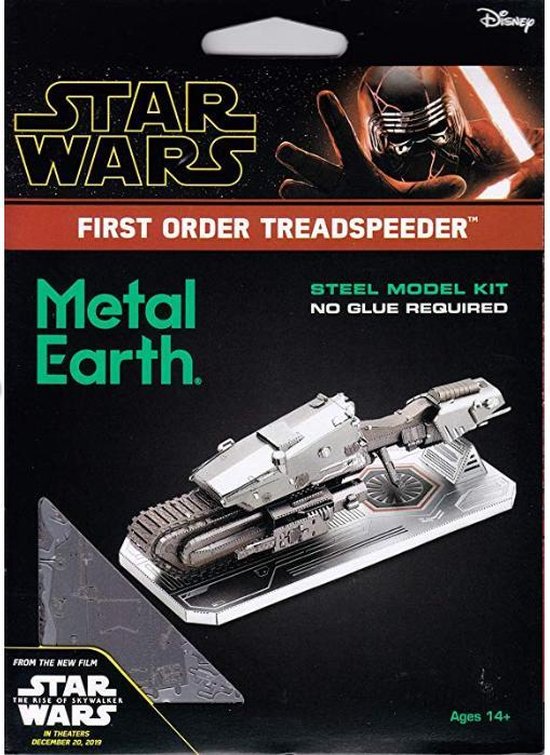 Thumbnail van een extra afbeelding van het spel Metal Earth Star Wars First Order Treadspeeder