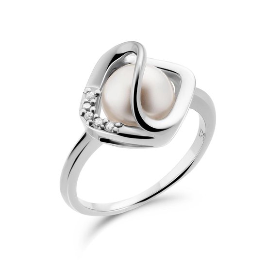 Orphelia Pendente Donna oro 925_argento perla rotonda - ZH-7507/G
