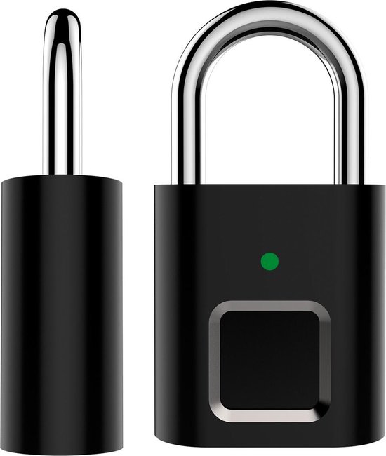 slaap schoner vrijheid Sinji USB Slot Met Vingerafdruk - Opent in 1 Sec - 12 maanden Standby - USB  Oplaadbaar... | bol.com