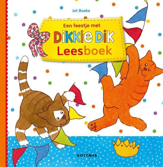 Cover van het boek 'Een feestje met Dikkie Dik'