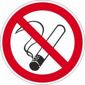 2 x pictogramme autocollant interdit de fumer 20 cm
