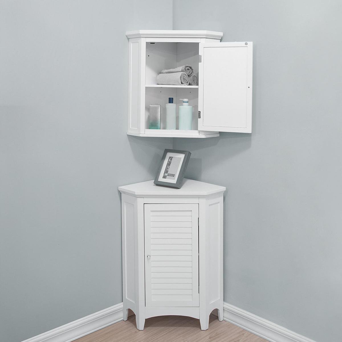 Hangkast 'Paris' 1 deur Wit, , spaanderplaat en decor