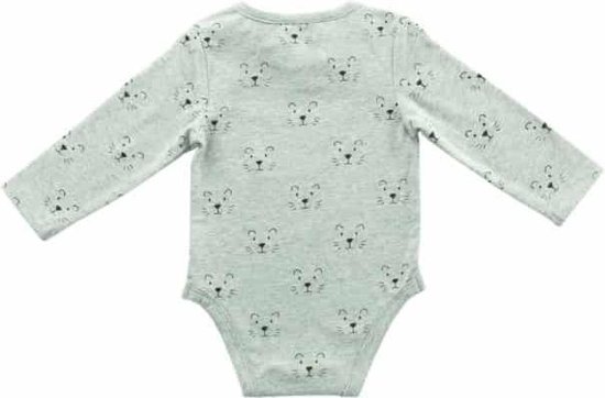 Jollein Romper lange mouw 50/56 Little lion grey van Jollein — afbeelding 2
