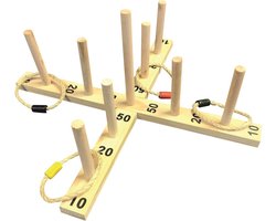 Ringwerpspel Hout - Buitenspeelgoed