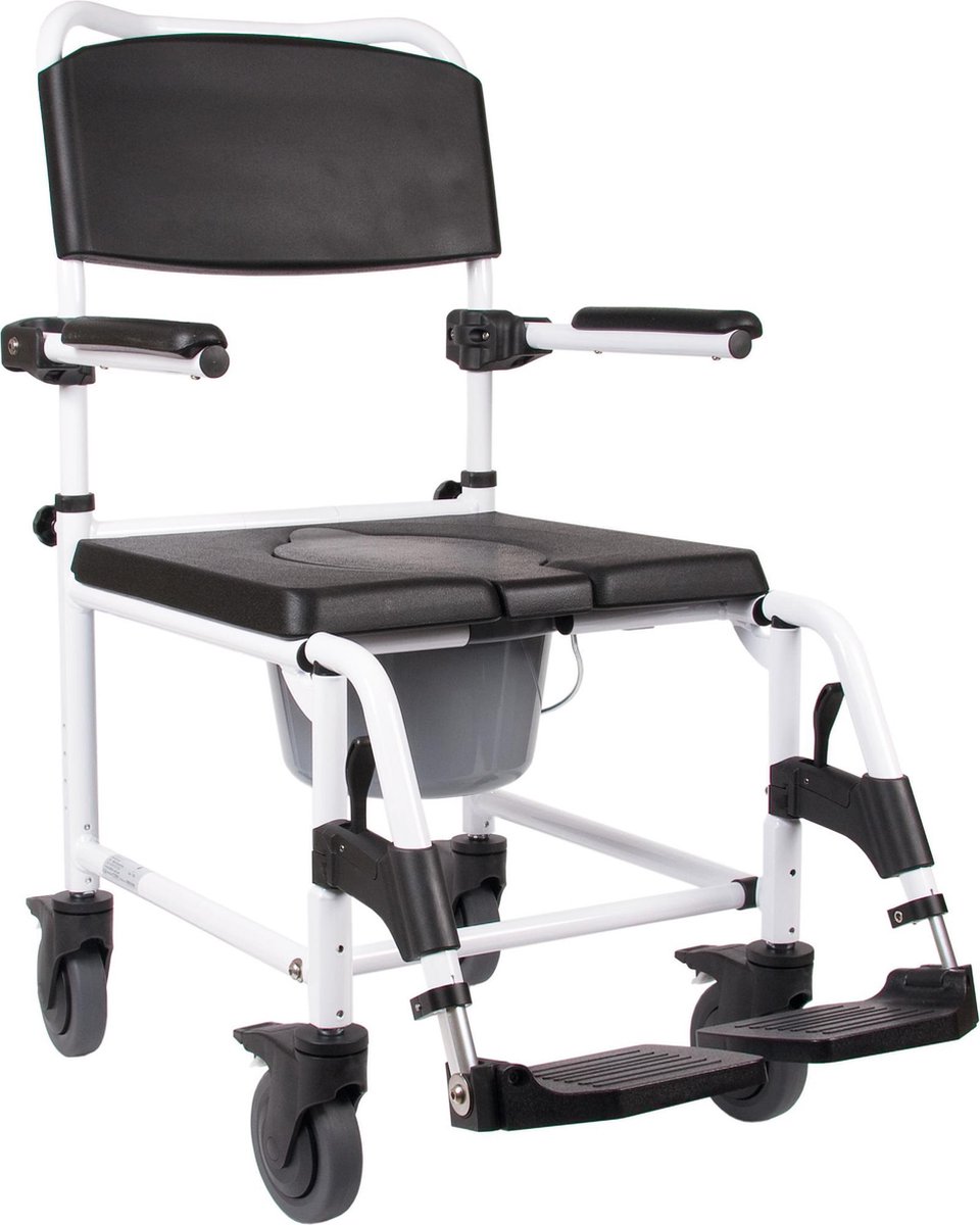 Flora Douchestoel / Toiletstoel met wielen - 45 cm zitbreedte