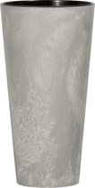 Prosperplast - Bloempot - Pot met een inzetstuk Tubus Slim Beton - kleur en patroon imiteren beton