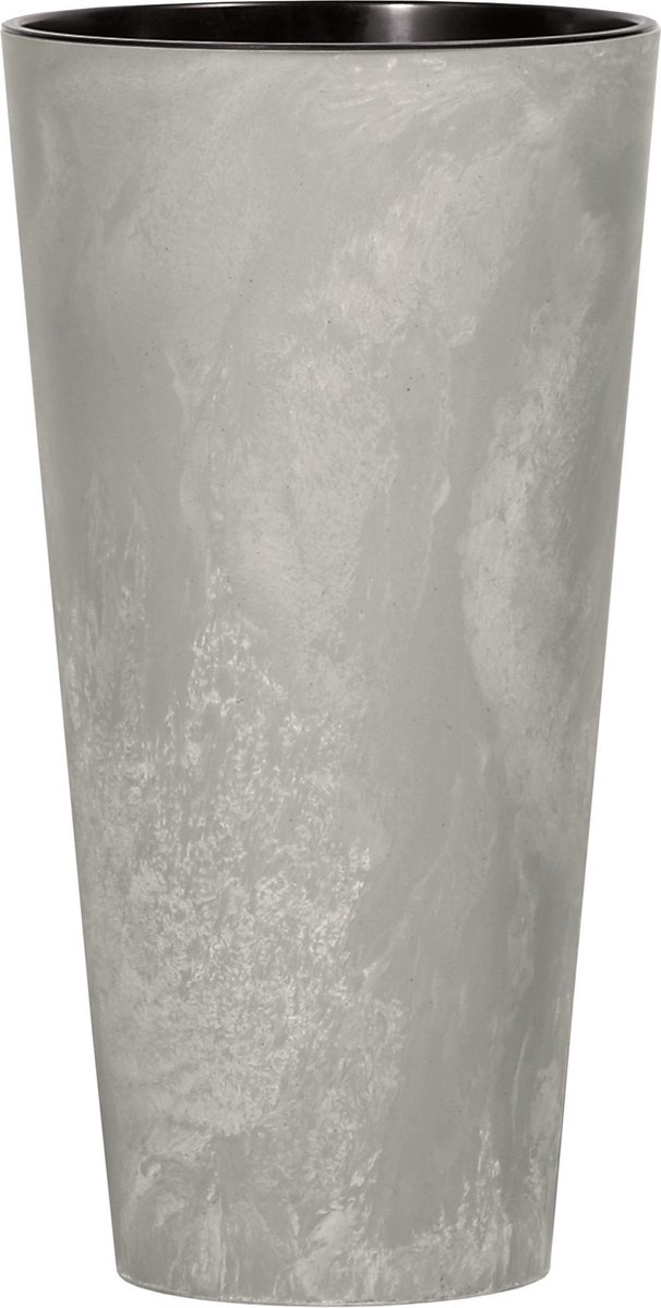 Slim Pot - - kleur met Bloempot - en inzetstuk | Prosperplast een patroon... Tubus bol Beton