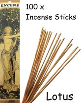 Lotus Wierook 100 Stuks Incense sticks - 25cm
