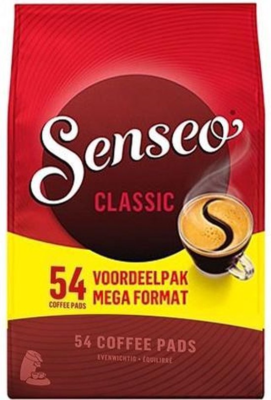 transactie heerser US dollar Senseo Classic Koffiepads - 54 stuks | bol.com