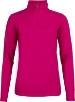 Campri Roll Neck 1/4 Zip  Wintersportpully - Maat M  - Vrouwen - roze