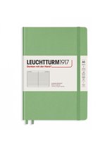 Leuchtturm notitieboek medium pastel groen lijn - Notebook - 4004117569982