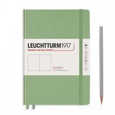 Leuchtturm notitieboek medium pastel groen blanco