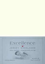 Excellence Jersey Hoeslaken - Tweepersoons - 160x200/210 cm - Natural