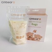 Cmbear - Borstvoeding Bewaarzakjes - Moedermelk Bewaarzakjes – BPA vrij - 60 stuks