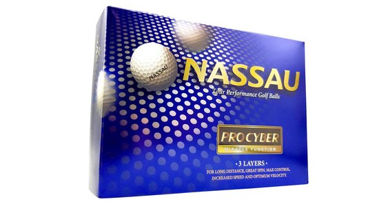 Nassau Pro Cyber - Golfballen - 12 stuks - Pink — afbeelding 5