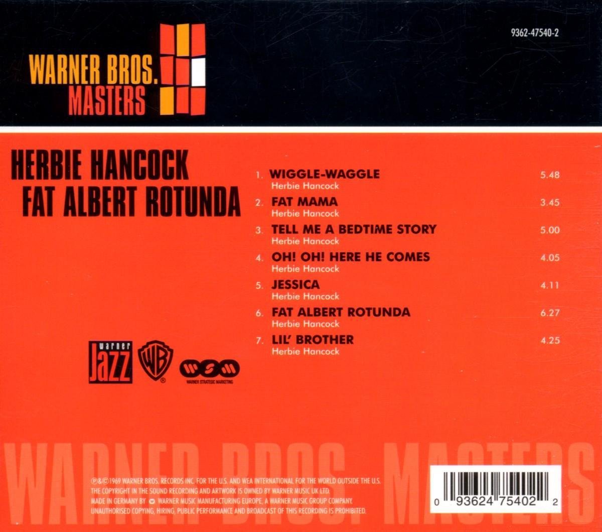 Fat Albert Rotunda, Herbie Hancock CD (album) Muziek bol