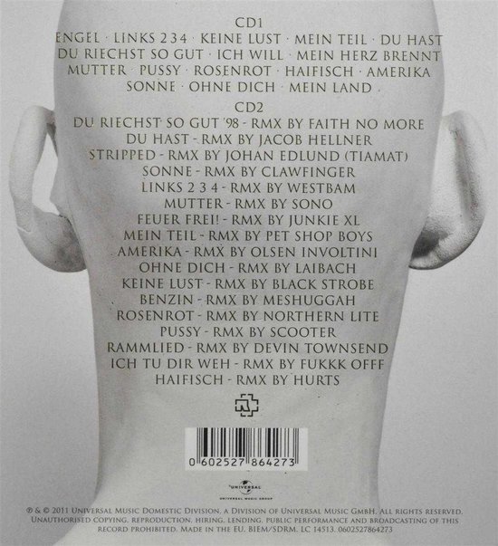 Made In Germany 1995 2011 (Deluxe Edition), Rammstein CD (album