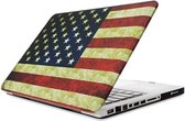 MobiGear Hard Case Retro US Flag voor Apple MacBook Pro 15 inch