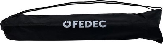 FEDEC Telefoon Tripod - Telefoonstatief - Verstelbaar tot 150 CM - Extra grip telefoonhouder - Waterpas - Opbergzak