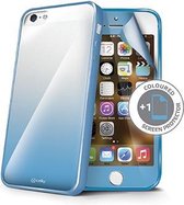 Celly Cover Sunglass iPhone 5/5S/SE Light Blue