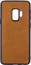 Leren Telefoonhoesje Samsung S9 – Bumper case - Cognac Bruin