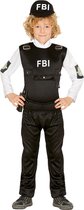 FIESTAS GUIRCA, S.L. - FBI kostuum voor kinderen - 110/116 (5-6 jaar)