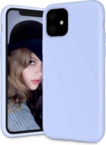 iPhone 11 Hoesje - Siliconen Back Cover - Paars