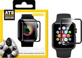 ATB Design Full Cover Tempered Glass Apple Watch 40mm - Zwart