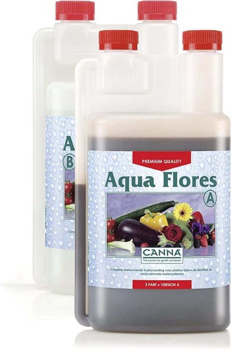 Canna Aqua Flores A+B 1L Plantvoeding