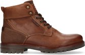 Sacha - Heren - Bruine leren veterboots - Maat 44