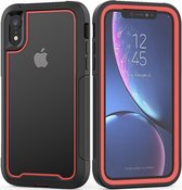 Apple iPhone X - iPhone XS - Backcover - Rood - Shockproof Armor - Hybrid - 3 meter drop tested