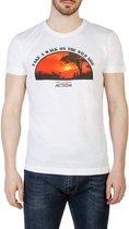 Trussardi -BRANDS - T-shirts - Heren - 2AT03B - white,orangered