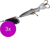 Albatros Spinner Follow-Bigfish 3 - Spinners - 3 x Zilver Roofvis