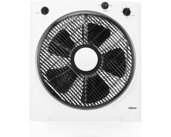 Boxventilator 3 Snelheden – 120 min Timer – Brede Luchtcirculatie – Compact & Stijlvol – Tristar VE‑5858