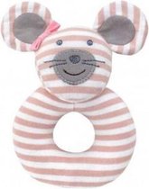 Applepark Organic Farm Buddies Ballerina Mouse Teething Rattle